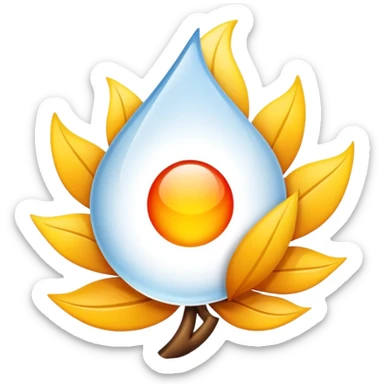 logo de total energie sticker