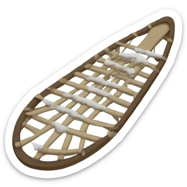 snowshoe sticker
