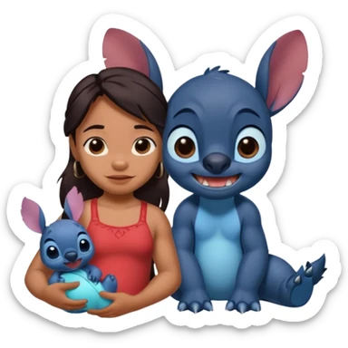 Lilo and stitch sticker