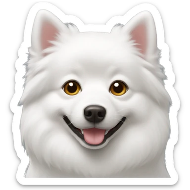 Japanese Spitz sticker