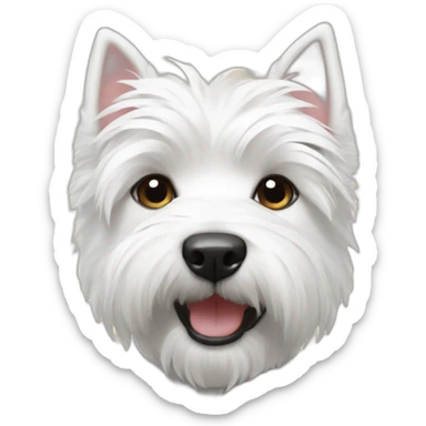 Westie sticker