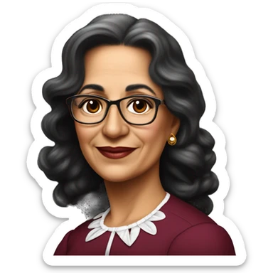 Julia Constancia de Burgos García was a Puerto Rican poet. As an advocate of Puerto Rican independence, she served as Secretary General of the Daughters of Freedom, the women's branch of the Puerto Rican Nationalist Party. burgundy  sticker