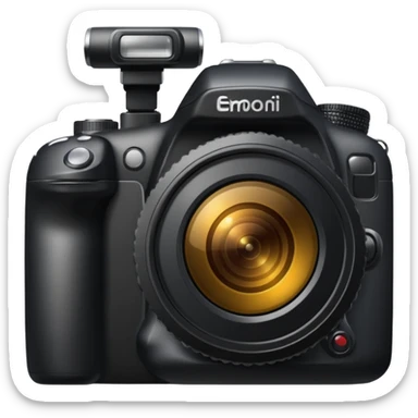 DSLR camera sticker