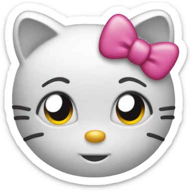 hello kitty  sticker