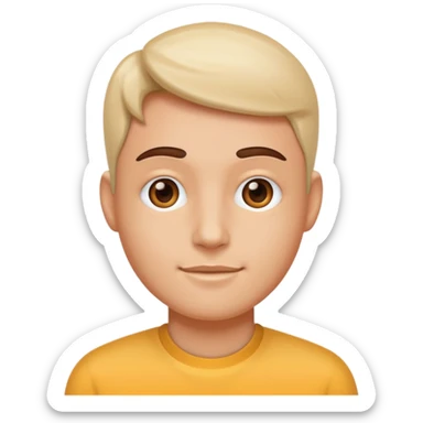 statistical avatar that make inferences sticker