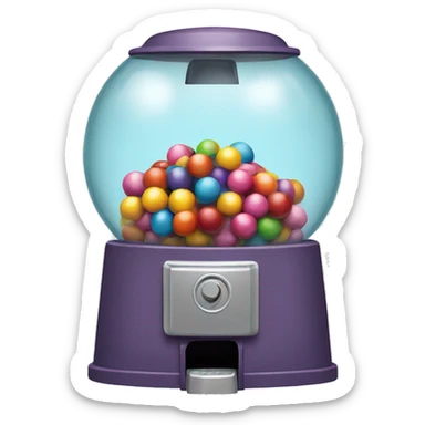 gumball machine sticker