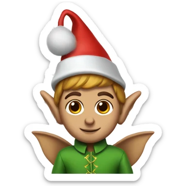 elf on a shelf  sticker