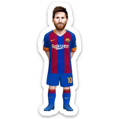 Messi Messi Ankara Messi Messi Ankara Messi gooooooal sticker