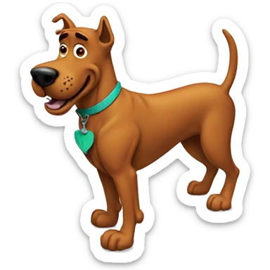 Scooby doo sticker
