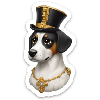Royal  bourbon  chien sticker
