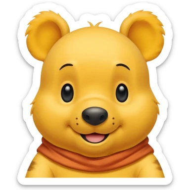 Winnie-the-Pooh sticker