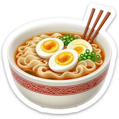 instant ramen sticker