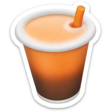 thai tea  sticker