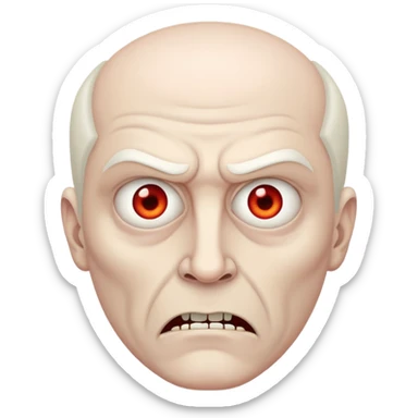 Scary man named jim with intent to kill you sticker