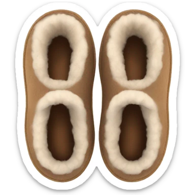 UGG slippers  sticker