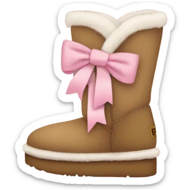 Uggs with bows sticker