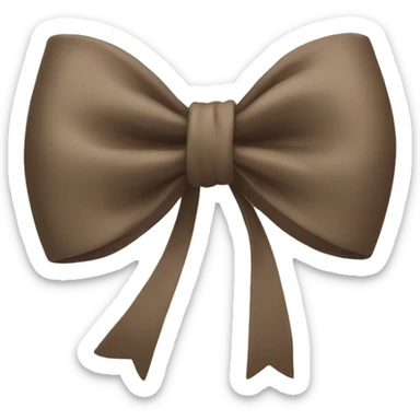 Bow sticker