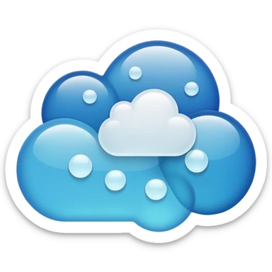 thought bubble with three dots, simple, clear, no text sticker