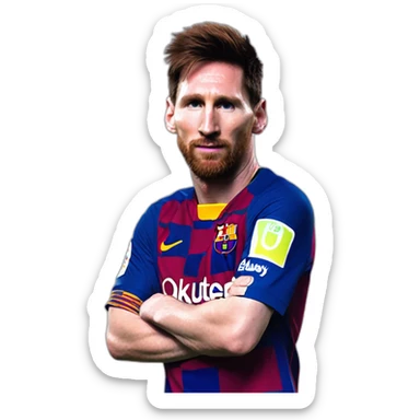 Messi Messi Ankara Messi Messi Ankara Messi gooooooal sticker