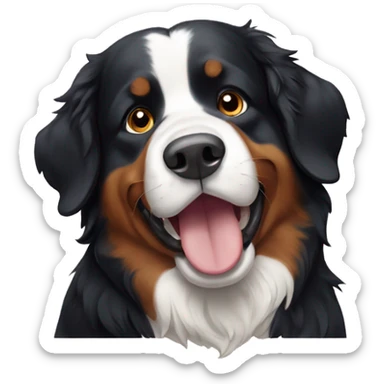 Bernese mountain dog sticker