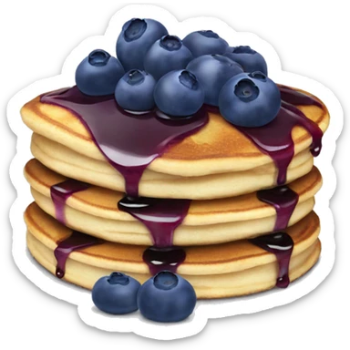 Blueberry Pancakes sticker