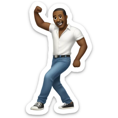 A dude hitting the whip and nae nae sticker