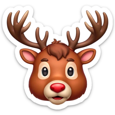 Rudolph the Red Nosed Reindeer sticker