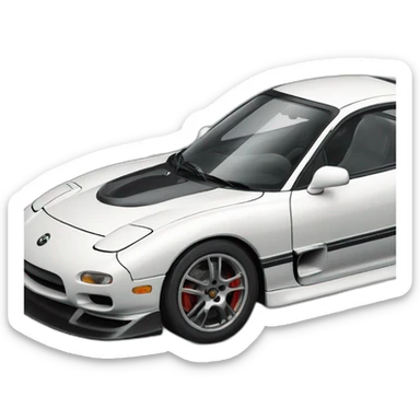 Mazda RX 7 sticker