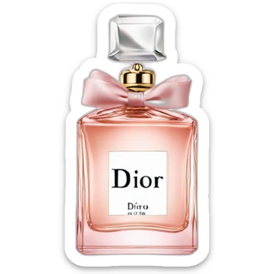 parfum dior sticker
