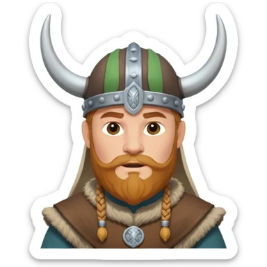 Viking priest sticker