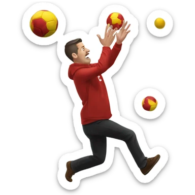 Lewandowski juggling sticker