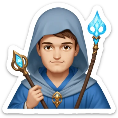 Veiled Spellcaster sticker