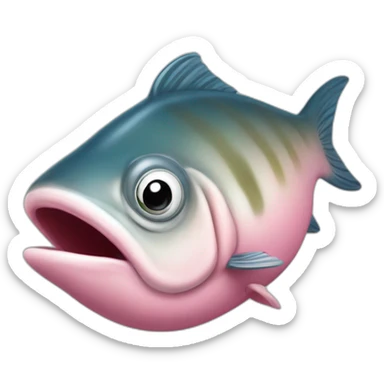 golfinho paraense rosa sticker