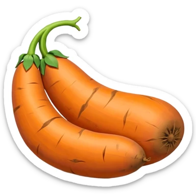 sweet potato sticker