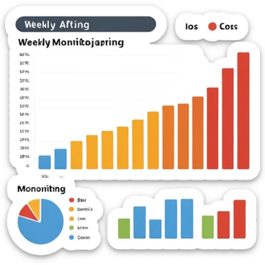 weekly monitoring sticker