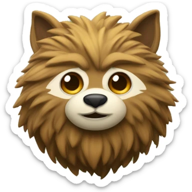 Faça as raposa do bosque encantado  sticker