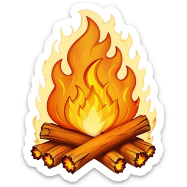 Bornfire sticker