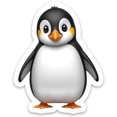 yeah thats nice now convert it into pengeuin 
 sticker