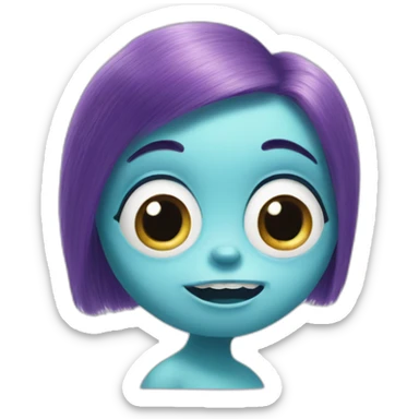 boo from monsters inc sticker