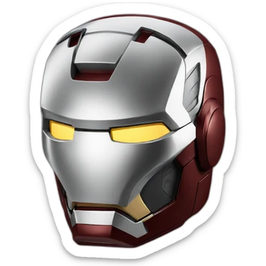 Iron Man Helmet sticker