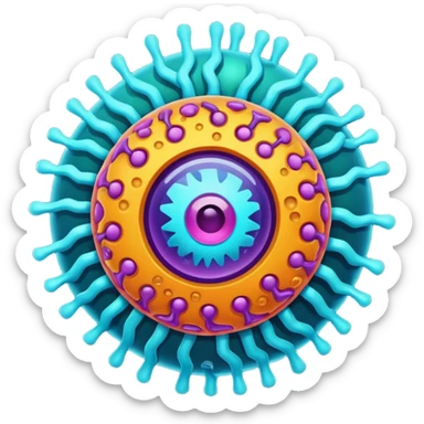 Virus sticker