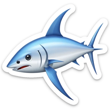 A swordfish  sticker
