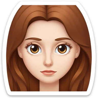 Woman woth rolling eyes sticker