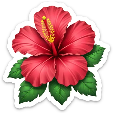 Hibiscus  sticker