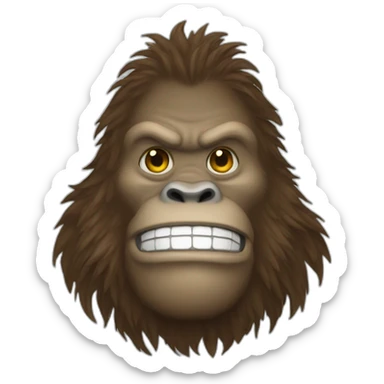 Bigfoot sticker