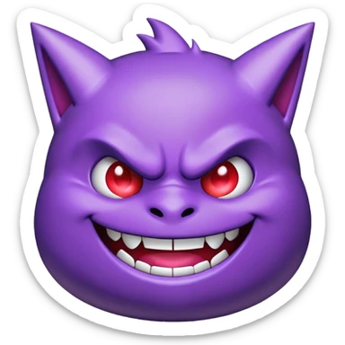 Criar emoji gengar sticker