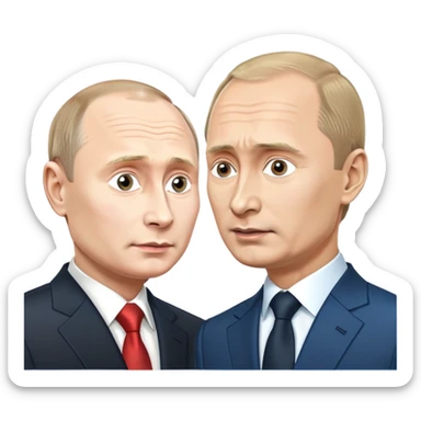 Putin said a factoid to Zelensky sticker