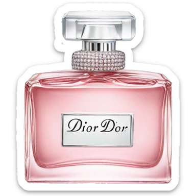 Dior perfume sticker