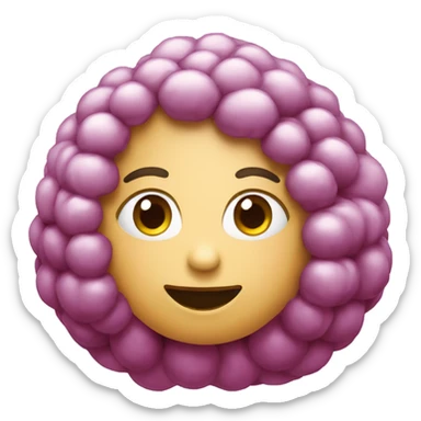 Une framboise sticker