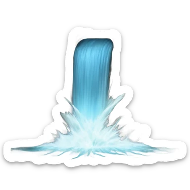 Dam breaking  sticker